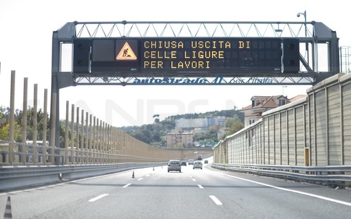 Viabilità: i cantieri della prossima settimana sulla A10 (Savona-Ventimiglia) e sull'A6 (Torino-Savona)