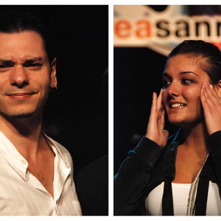 Amadè e Gabriella Ferrone ad Area Sanremo