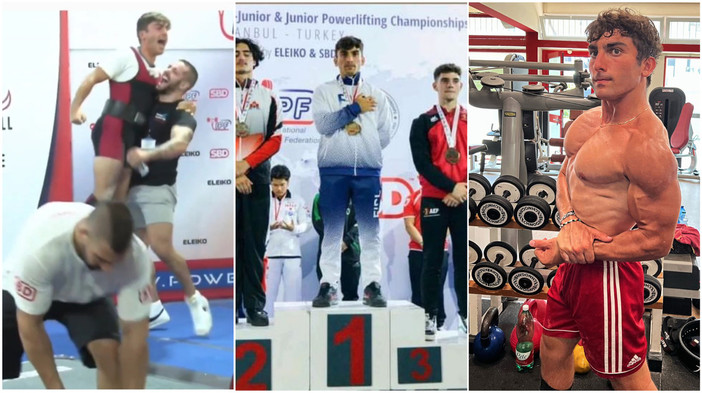 Riva Ligure: Alessandro Pastorello campione del mondo sub-junior di Powerlifting Riva Ligure: Alessandro Pastorello campione del mondo sub-junior di Powerlifting