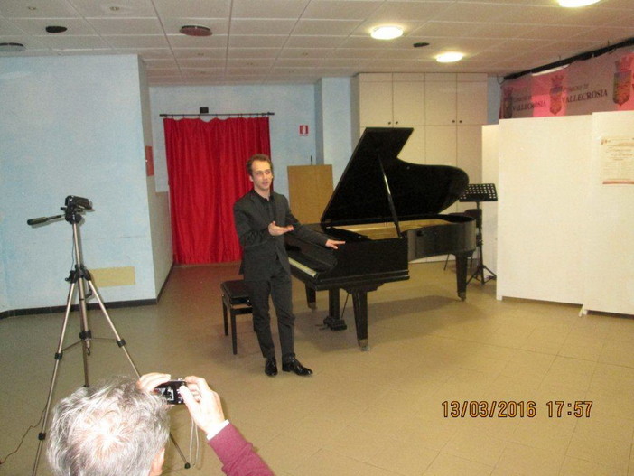 Vallecrosia: 'Primavera in Musica', applausi del pubblico ieri pomeriggio per il concerto di Andrea Martini