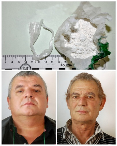 I due fratelli e la droga sequestrata