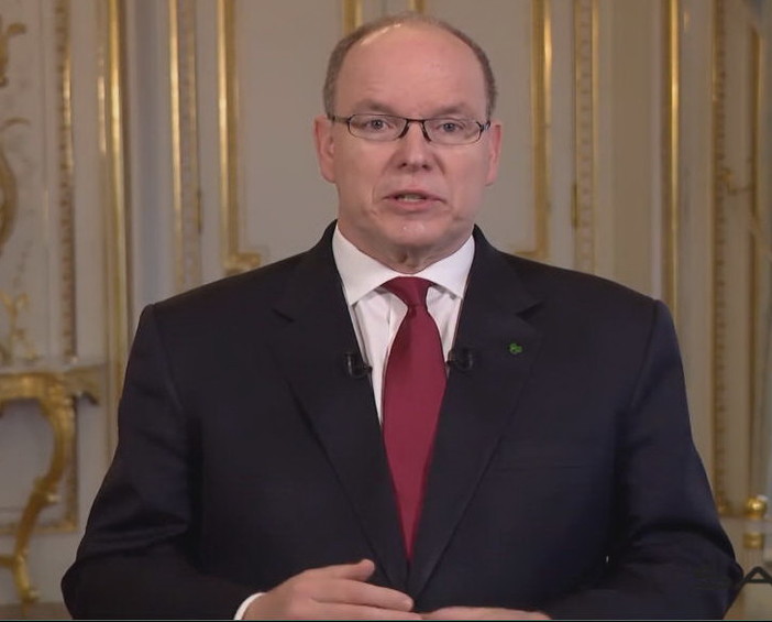 Dal Principato di Monaco: Alberto II° parla in tv alla nazione "Passeremo anche questa... Viva Monaco!" (Video)