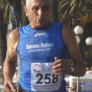 Ospedaletti: oggi compie 90 anni il campione sportivo Saverio Ambrosino che corre a piedi da circa 70 anni
