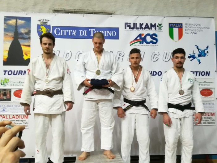 Judo Sakura Arma di Taggia, un super Alessio Podio sale sul podio a Torino