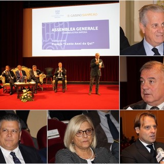 Sanremo: al Teatro del Casinò l’assemblea generale di Confindustria Imperia e il premio “Cento anni da qui” (Foto e Video) Sanremo: al Teatro del Casinò l’assemblea generale di Confindustria Imperia e il premio “Cento anni da qui” (Foto e Video)