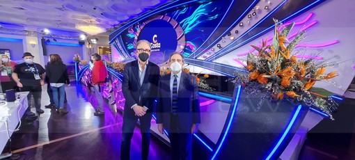 Il Sindaco Biancheri e l'Amministratore delegato Fuortes Il Sindaco Biancheri e l'Amministratore delegato Fuortes