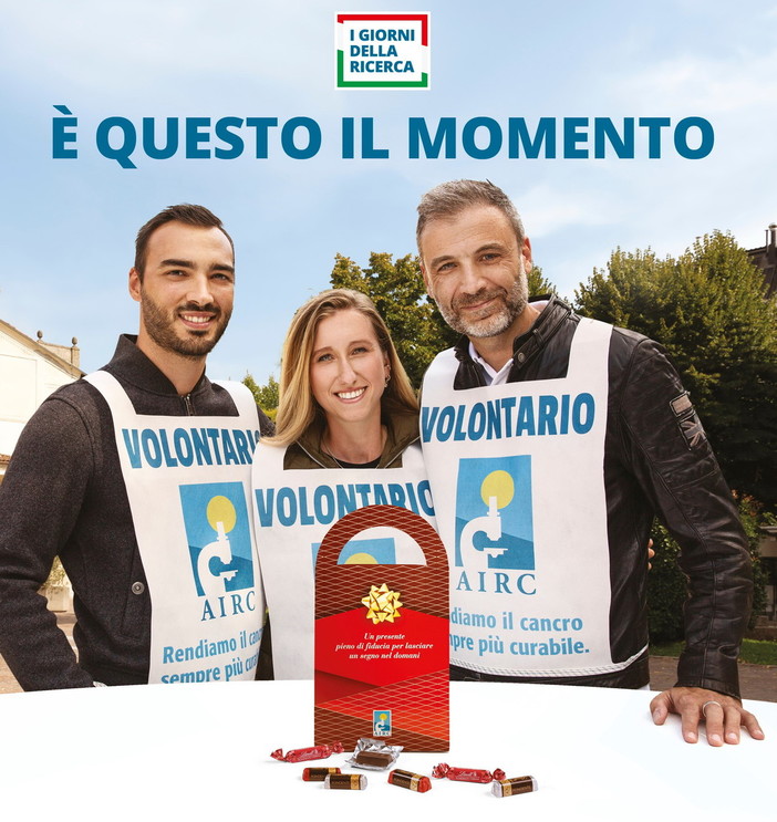 A Imperia, Diano Marina e Sanremo sabato prossimo i cioccolatini de 'I giorni della ricerca Airc' A Imperia, Diano Marina e Sanremo sabato prossimo i cioccolatini de 'I giorni della ricerca Airc'