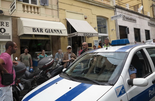 I concitati attimi dell'arresto I concitati attimi dell'arresto