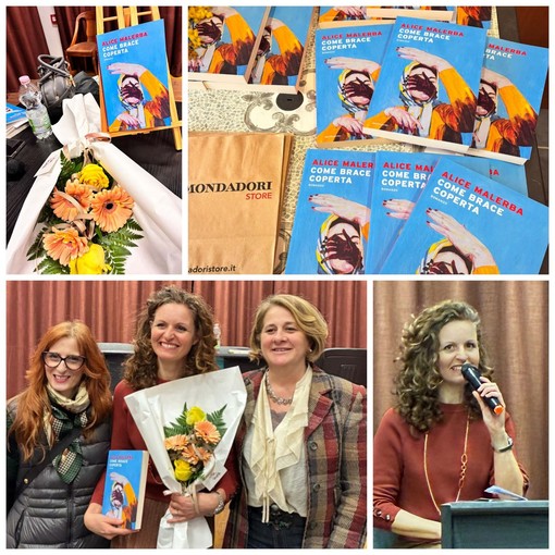 Il Festival delle Ragazze sbarca a Ospedaletti, Alice Malerba presenta 'Come brace coperta' (Foto e video)