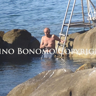 Adriano Celentano al Grand Hotel del Mare (Foto Tonino Bonomo)