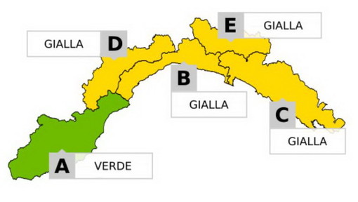 Allerta meteo verde (nessuna criticità) sulla nostra provincia per domani: domenica le piogge potrebbero essere più intense Allerta meteo verde (nessuna criticità) sulla nostra provincia per domani: domenica le piogge potrebbero essere più intense
