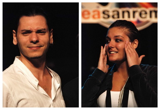 Amadè e Gabriella Ferrone ad Area Sanremo