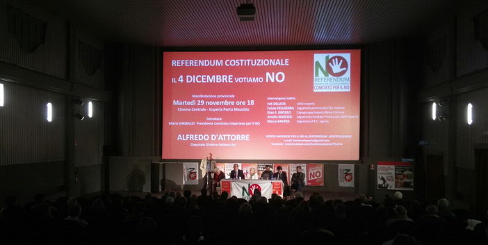 Imperia: l'Onorevole Alfredo D'Attorre in città per promuovere le ragioni del no: "La riforma va bocciata perché taglia solo la democrazia". L'intervista Imperia: l'Onorevole Alfredo D'Attorre in città per promuovere le ragioni del no: "La riforma va bocciata perché taglia solo la democrazia". L'intervista