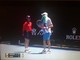 Il tennista sanremese Matteo Arnaldi impegnato agli Australian Open Juniores (foto tratta dal canale Eurosport Player)