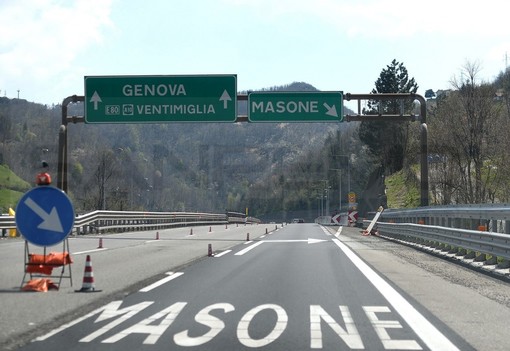 I cantieri della prossima settimana sulle autostrade A6 Savona-Torino e A10 Genova-Ventimiglia