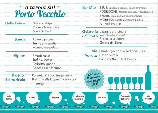 Sanremo, stasera si parte con la prima edizione di “A tavola sul porto vecchio” Sanremo, stasera si parte con la prima edizione di “A tavola sul porto vecchio”