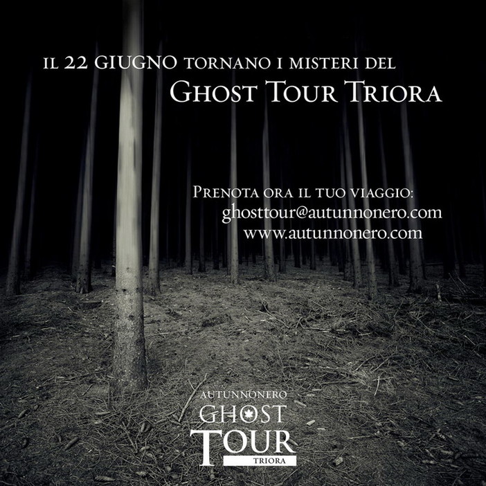 Parte la nuova edizione di Autunnonero Ghost Tour Triora con una serata dedicata ai misteri della notte di San Giovanni Parte la nuova edizione di Autunnonero Ghost Tour Triora con una serata dedicata ai misteri della notte di San Giovanni