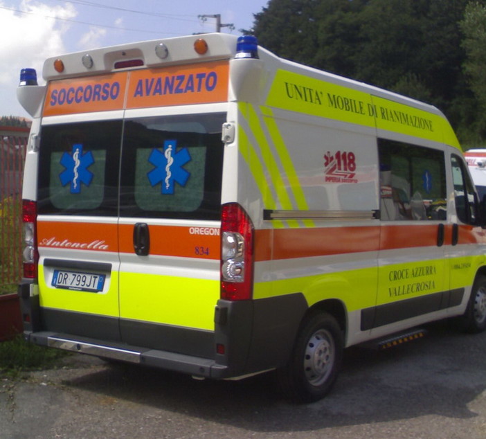 Doppio intervento di 118 e Croce Azzurra a Dolceacqua e Camporosso