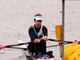 Alice Ramella, atleta della Canottieri Santo Stefano al Mare, in azione