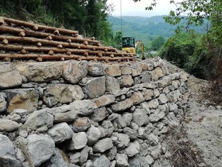 Immagine relativa ai lavori in località Mulino Immagine relativa ai lavori in località Mulino