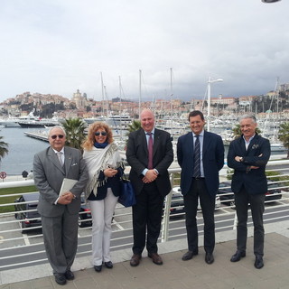Stamattina incontro tra l'Amministratore Unico del Porto di Imperia Giuseppe Argirò ed il presidente di Assomarinas