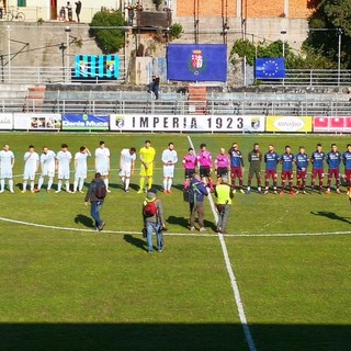 Una foto dell'ultima amichevole tra Imperia e Genoa