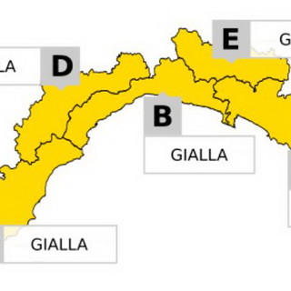 Maltempo sulla nostra regione: allerta meteo gialla per temporali anche nell’imperiese