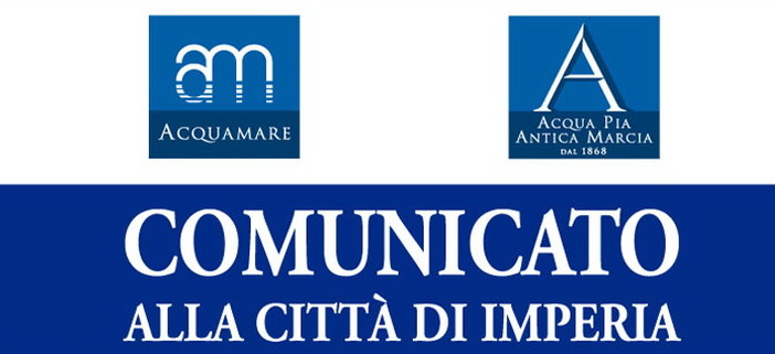 Imperia: la società 'Acquamarcia' produce un video comunicato per parlare ai cittadini
