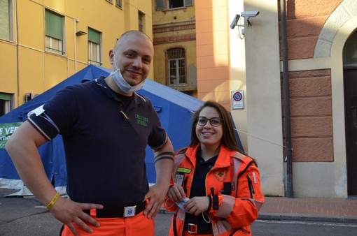 Ventimiglia, fiocco rosa alla Croce Verde Intemelia: è nata la figlia di due volontari Ventimiglia, fiocco rosa alla Croce Verde Intemelia: è nata la figlia di due volontari