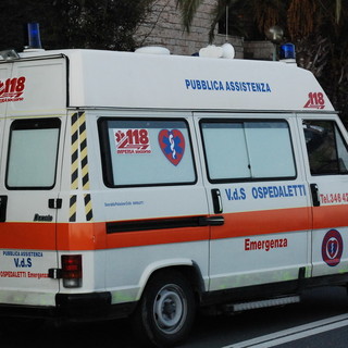 Ospedaletti: gli cade la tv addosso, bambino ricoverato in gravi condizioni