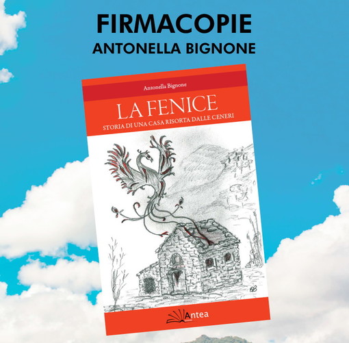 Bordighera: sabato prossimo da 'Amicolibro' l'incontro della scrittrice Antonella Bignone con i lettori