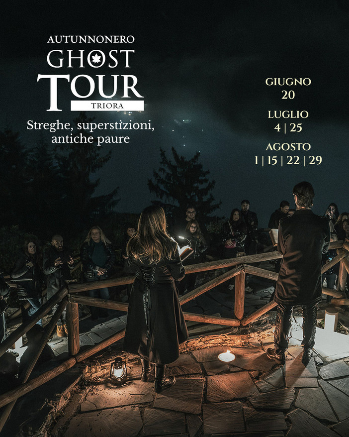 Triora, alla vigilia del solstizio tornano le leggende e i misteri del Ghost Tour Triora, alla vigilia del solstizio tornano le leggende e i misteri del Ghost Tour