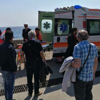 Sanremo: è morto l'extracomunitario che si era buttato in mare dietro Pian di Nave, i Carabinieri stanno indagando