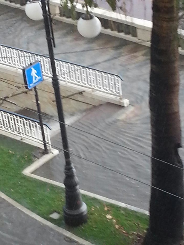 Maltempo: sono scesi 25 mm in 20 minuti, se fosse proseguito a piovere, in un'ora si sarebbe arrivati a 300 mm!