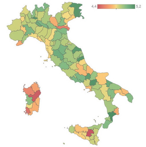 'Autovalutazione' negativa per le scuole della nostra provincia: agli ultimi posti nella statistica nazionale