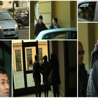 Imperia: Paolo Arrigo ed Elizabete Petersone prelevati dalla Polizia, dopo le notifiche in Questura trasferiti in carcere Imperia: Paolo Arrigo ed Elizabete Petersone prelevati dalla Polizia, dopo le notifiche in Questura trasferiti in carcere