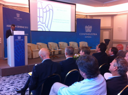 Sanremo: si svolge oggi all'hotel Royal l'assemblea provinciale dei soci di Confindustria Imperia Sanremo: si svolge oggi all'hotel Royal l'assemblea provinciale dei soci di Confindustria Imperia