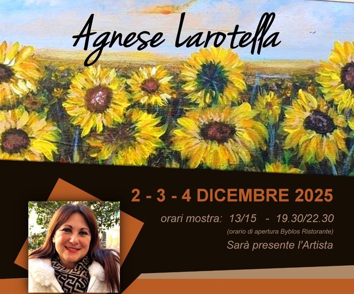 A Ospedaletti mostra di pittura di Agnese Margherita Larotella (Foto)