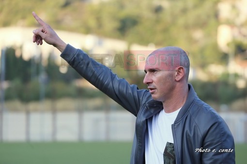 Nella foto Alan Carlet, nuovo allenatore del Bordighera Sant'Ampelio