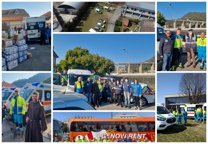Vallecrosia: partito ieri il convoglio umanitario della federazione 'Misericordie' che andrà in Ucraina (Foto) Vallecrosia: partito ieri il convoglio umanitario della federazione 'Misericordie' che andrà in Ucraina (Foto)