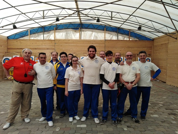 Tiro con l'arco. San Bartolomeo, buone prestazioni degli arcieri gialloblù a Imperia