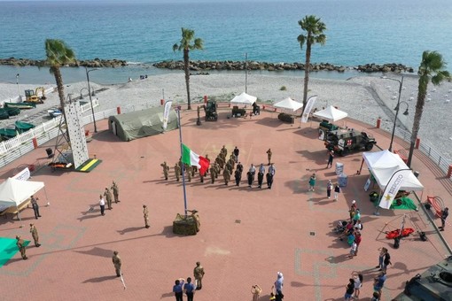 Ventimiglia: gli Alpini sono al Resentello, domani alle 9 il via alla staffetta che arriverà a Trieste (Foto)