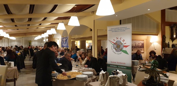 Ospedaletti: ieri l'assemblea generale della sezione di Imperia-Sanremo dell’Associazione Nazionale Insigniti dell’Ordine al Merito della Repubblica Italiana