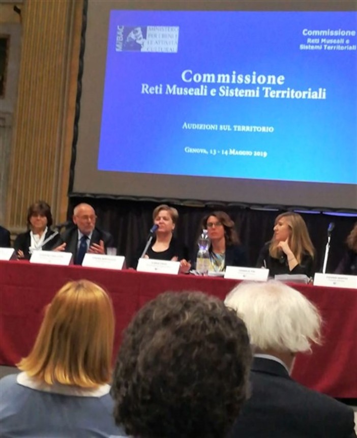 A Genova l’audizione della Commissione Reti e Sistemi del Ministero: della provincia di Imperia presenti solo le realtà culturali del Forte di Santa Tecla di Sanremo e del comune di Cervo A Genova l’audizione della Commissione Reti e Sistemi del Ministero: della provincia di Imperia presenti solo le realtà culturali del Forte di Santa Tecla di Sanremo e del comune di Cervo