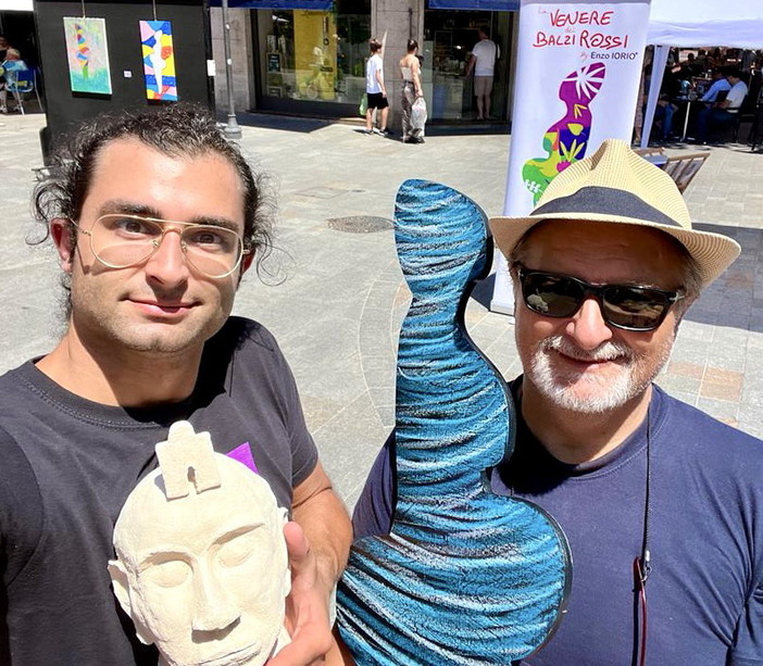 Ventimiglia: 'Padre e figlio insieme per l'arte', al via l'esposizione di Andrea ed Enzo Iorio