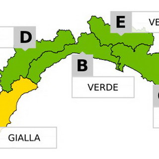 Maltempo sul Ponente: scatta nuovamente l'allerta gialla, in arrivo piogge e nevicate sopra i 1.000 metri Maltempo sul Ponente: scatta nuovamente l'allerta gialla, in arrivo piogge e nevicate sopra i 1.000 metri