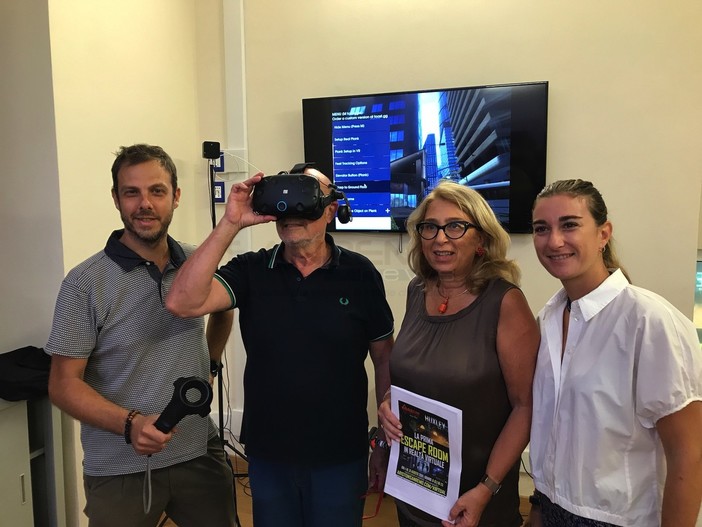 La presentazione della 'escape room' virtuale La presentazione della 'escape room' virtuale