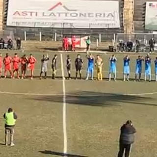 La Sanremese battuta 2-1 ad Asti: prima sconfitta in trasferta per i biancazzurri di Giannini