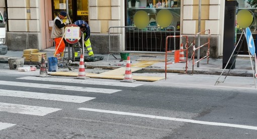 Sanremo: abbattimento barriere architettoniche in via Roma, la soddisfazione del Consigliere Lombardi
