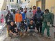 Il gruppo de l''Ancora' al lavoro a Ventimiglia Il gruppo de l''Ancora' al lavoro a Ventimiglia